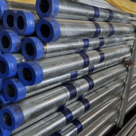 Galvanized pipes